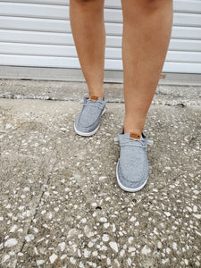 Simply Southern Slip On - Gray Adult & Youth
