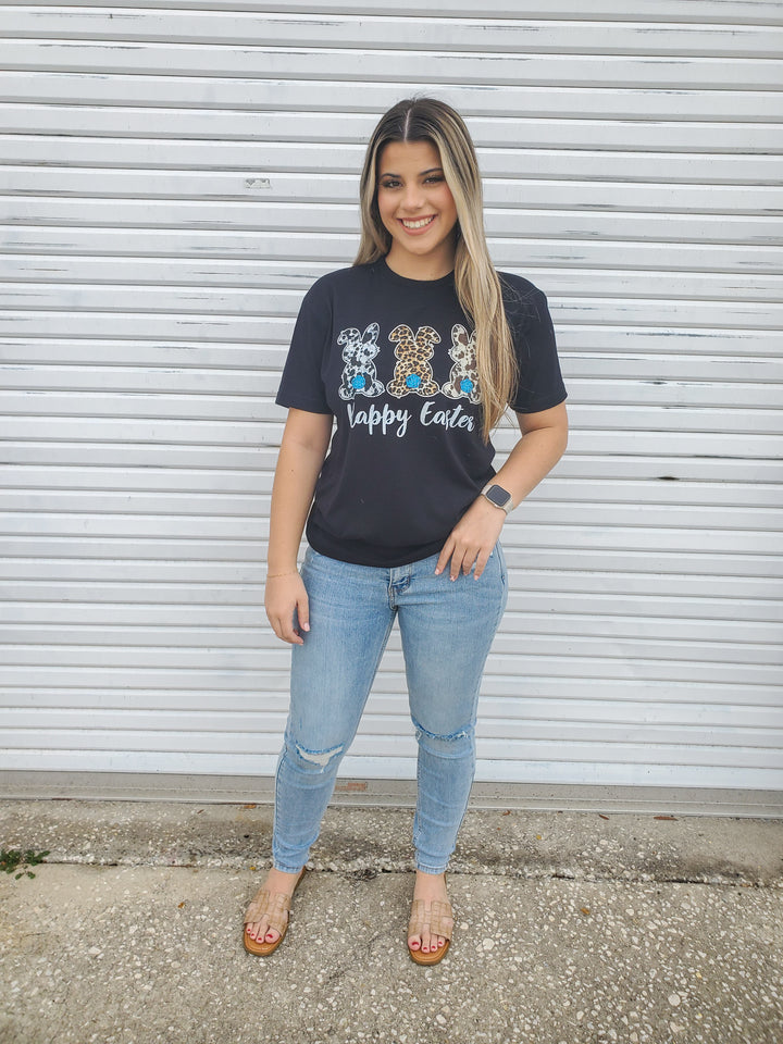 Bunny Trio Graphic T-Shirt
