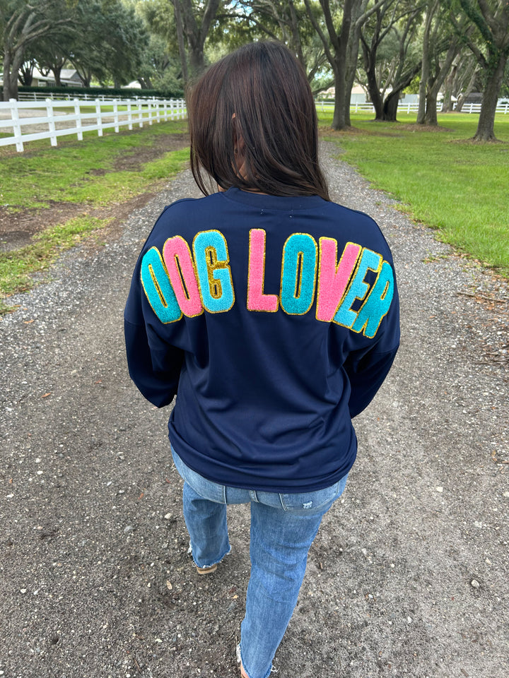 Dog Lover Pullover Jersey Simply Southern