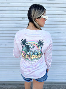 Sun Kissed Simply Southern Long Sleeve Sun Shirt (Rash guard)