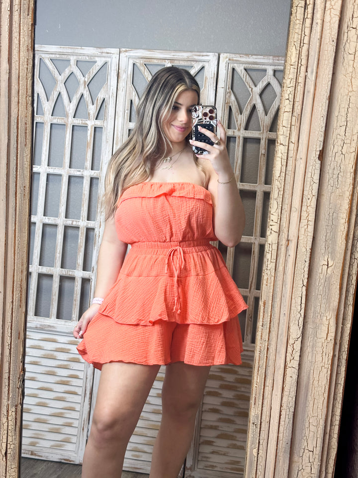 Sunset Sway Romper