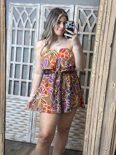 Fleur de Fall Romper