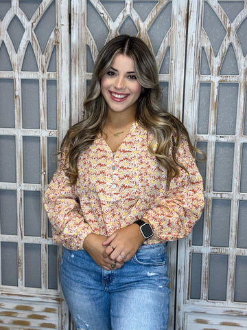 Sally Sunflower Blouse