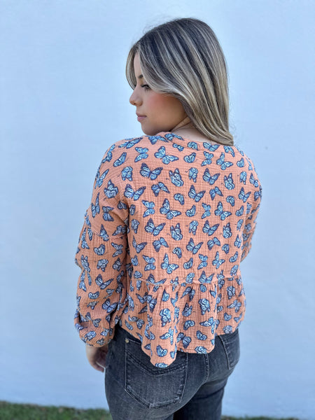 Bella Butterfly Blouse