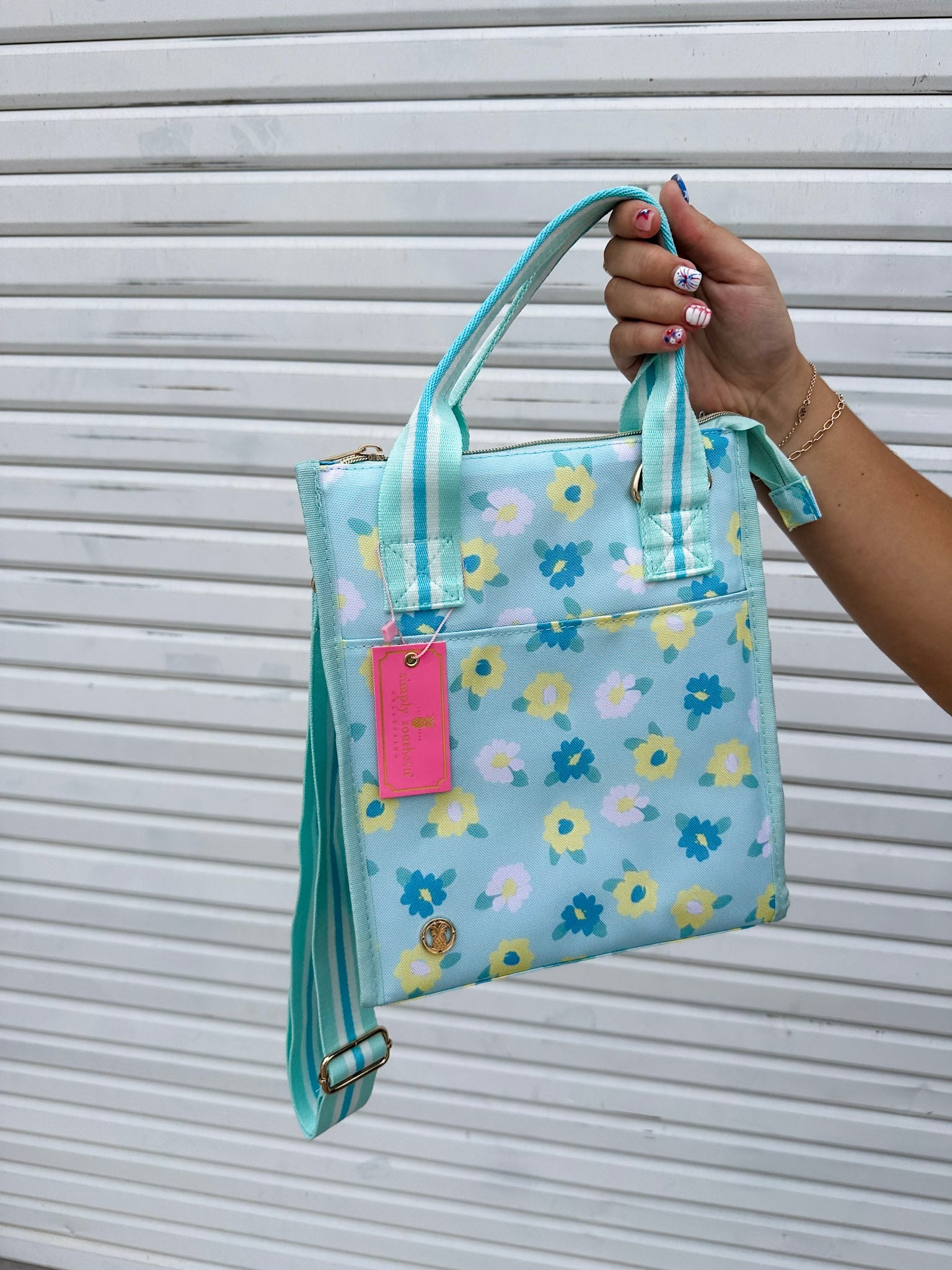 Simply Southern Lunchbag - Flowers