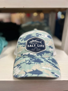 Salt Life Fish Camo Men’s Hat