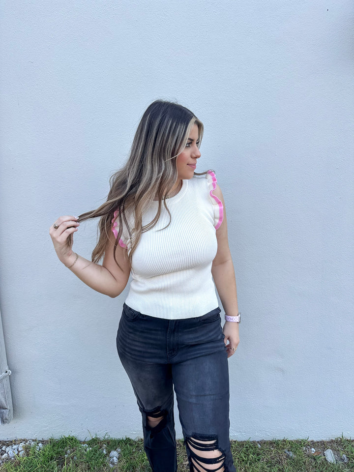 Fanciful Tank Sweater