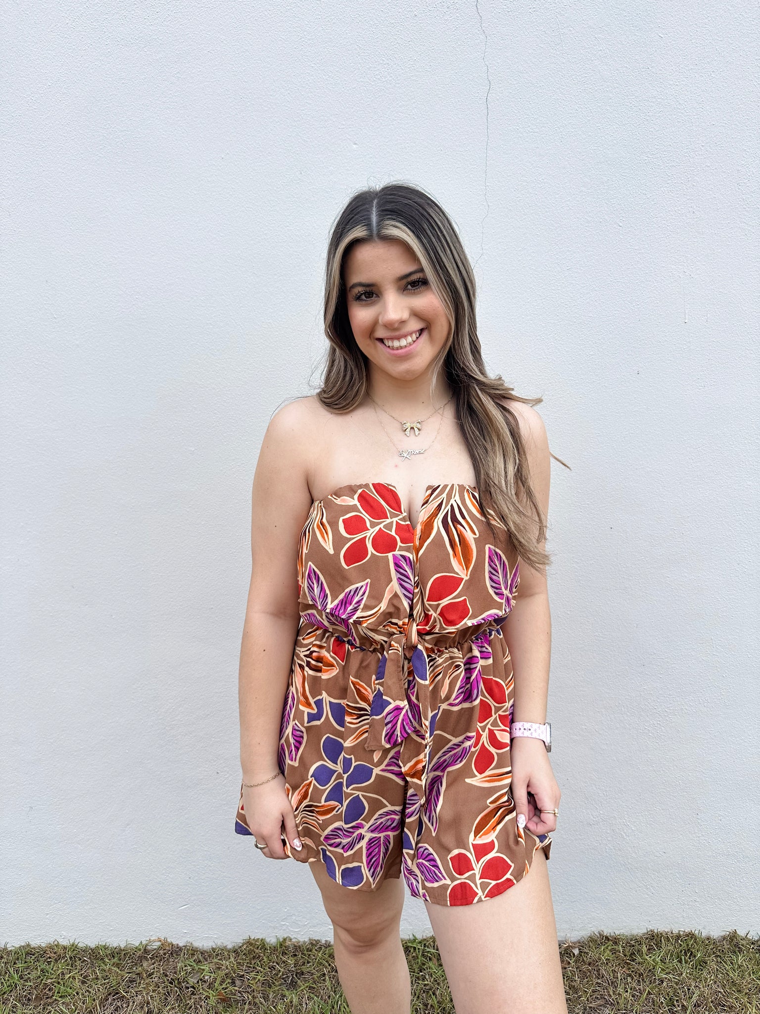 Fleur de Fall Romper