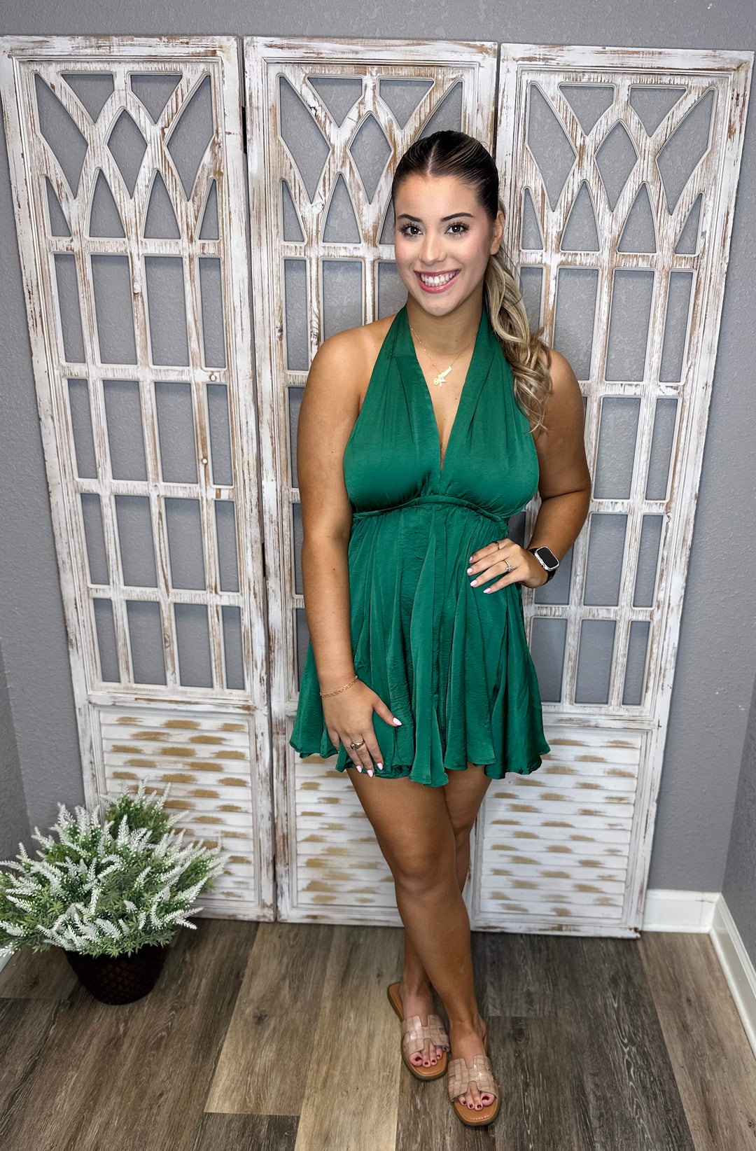 green dress boutique Kelly Green Dress