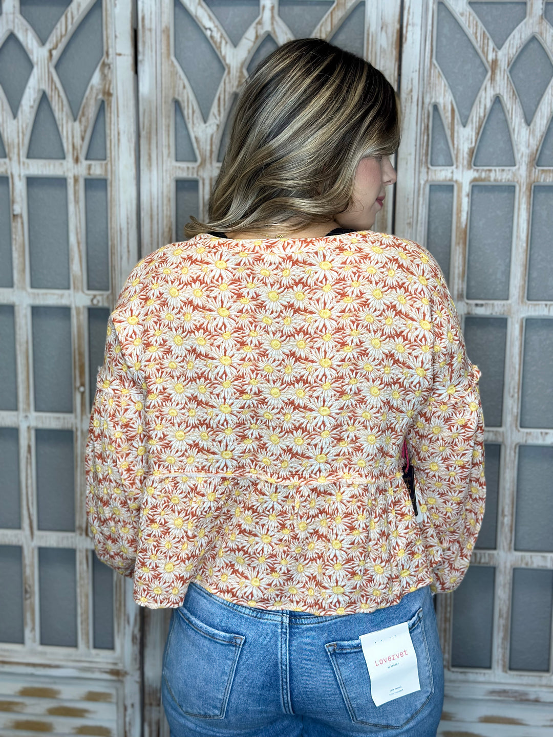 Sally Sunflower Blouse