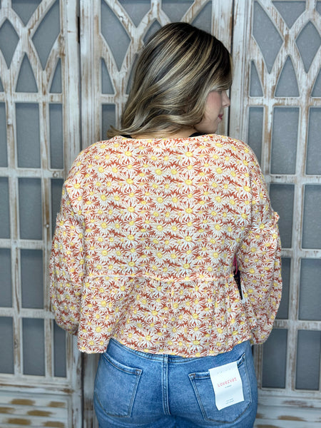 Sally Sunflower Blouse