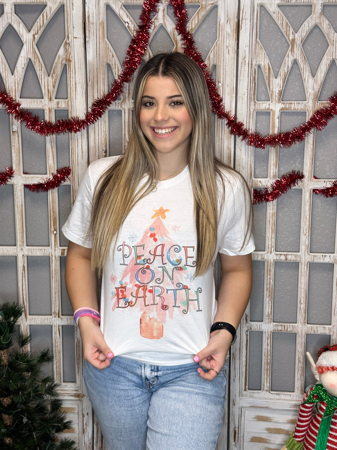 Peace on Earth in White
