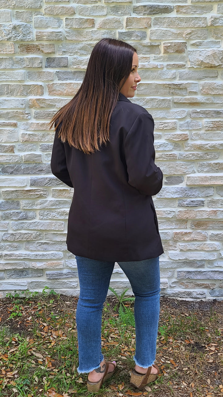 Bella Black Blazer