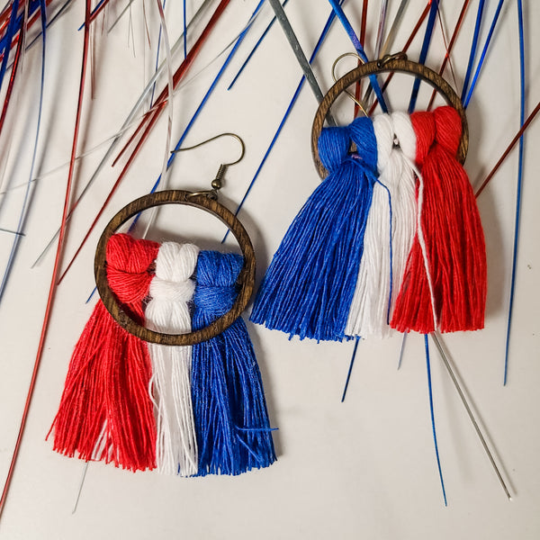 Freedom Macrame Earrings - 4 Styles Available