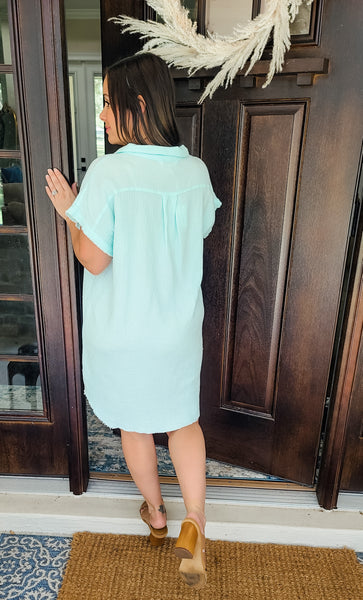 Keep It Casual Simply Southern Dress – ICE MINT