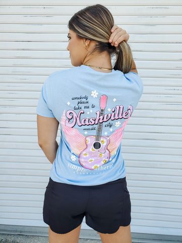 Simply Southern Nashville Music City T-Shirt