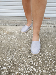 Simply Southern Espadrilles -  Heather Gray