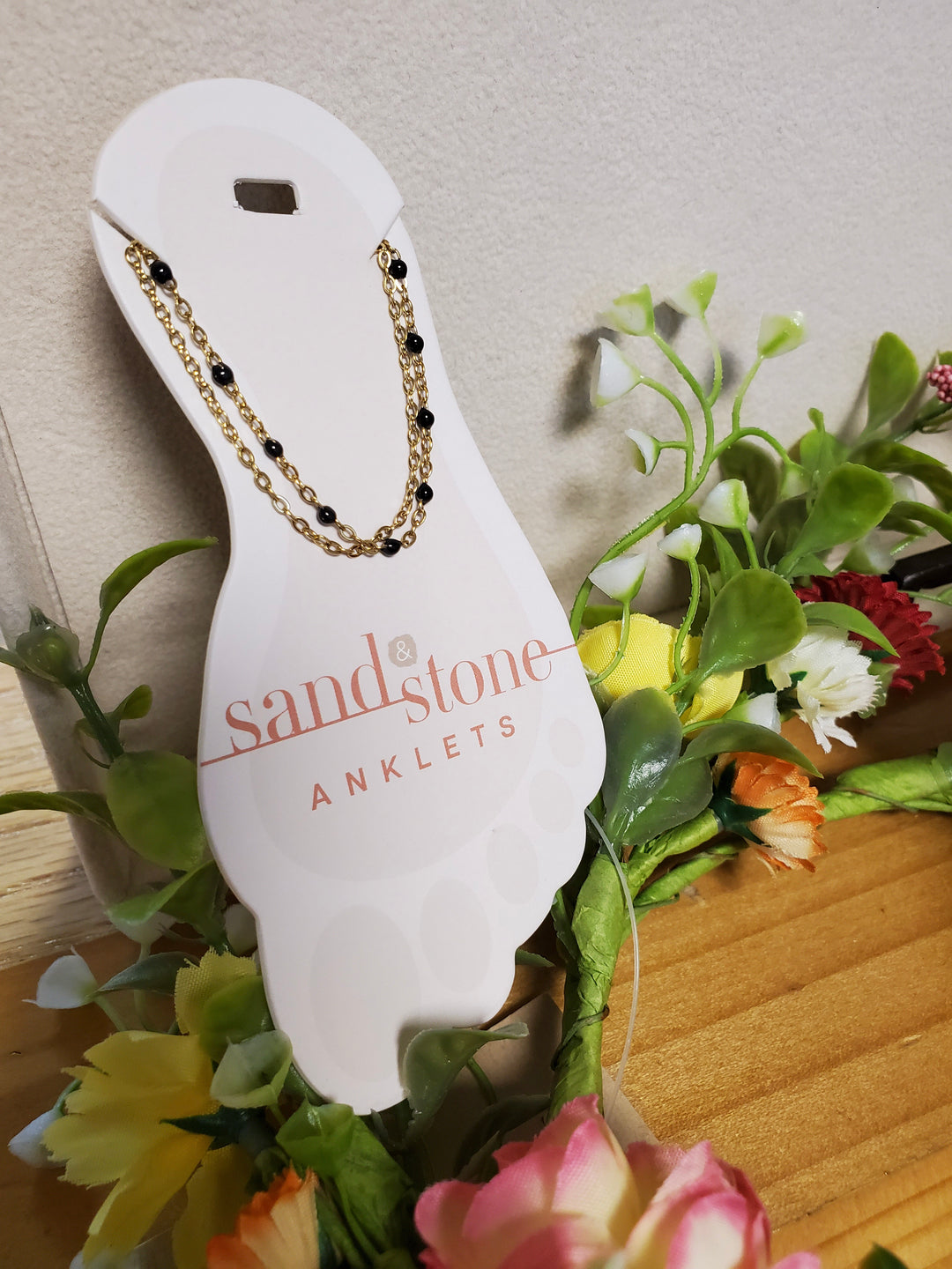 Sand &amp; Stone Gold Anklets 5, 7, 9, 15, 25