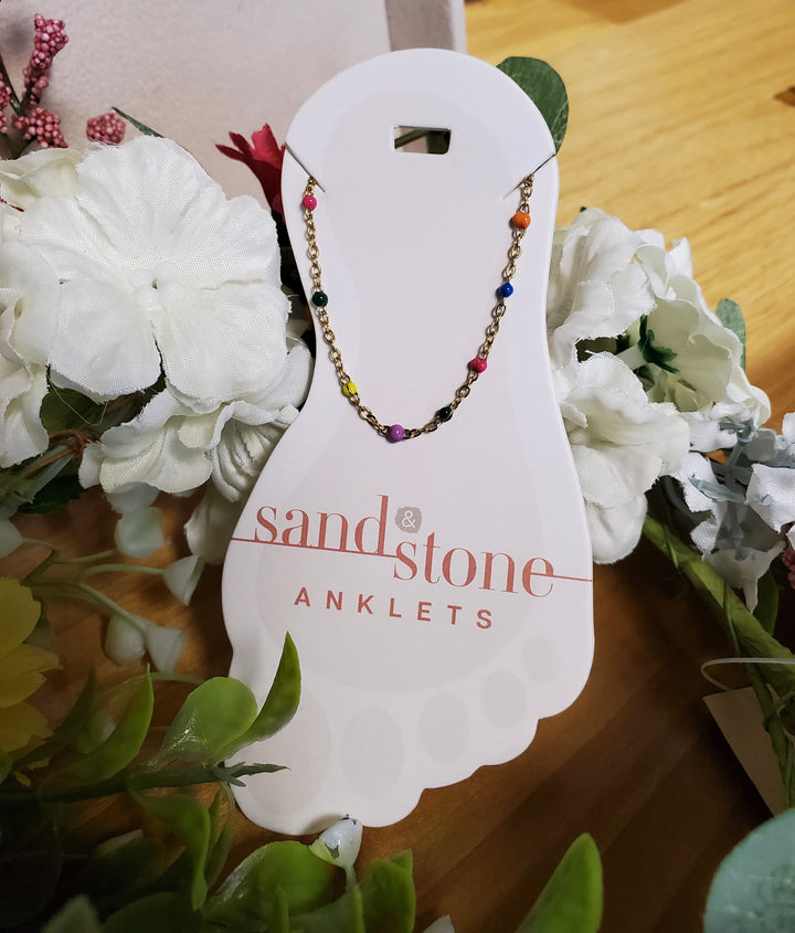 Sand &amp; Stone Gold Anklets 5, 7, 9, 15, 25