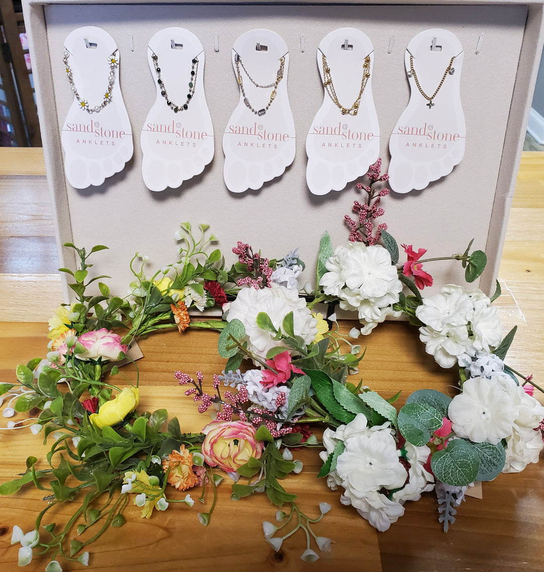Sand &amp; Stone Gold Anklets 11, 17, 19, 21, 23