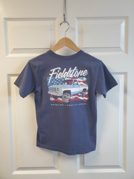 Fieldstone Youth USA Truck Tee