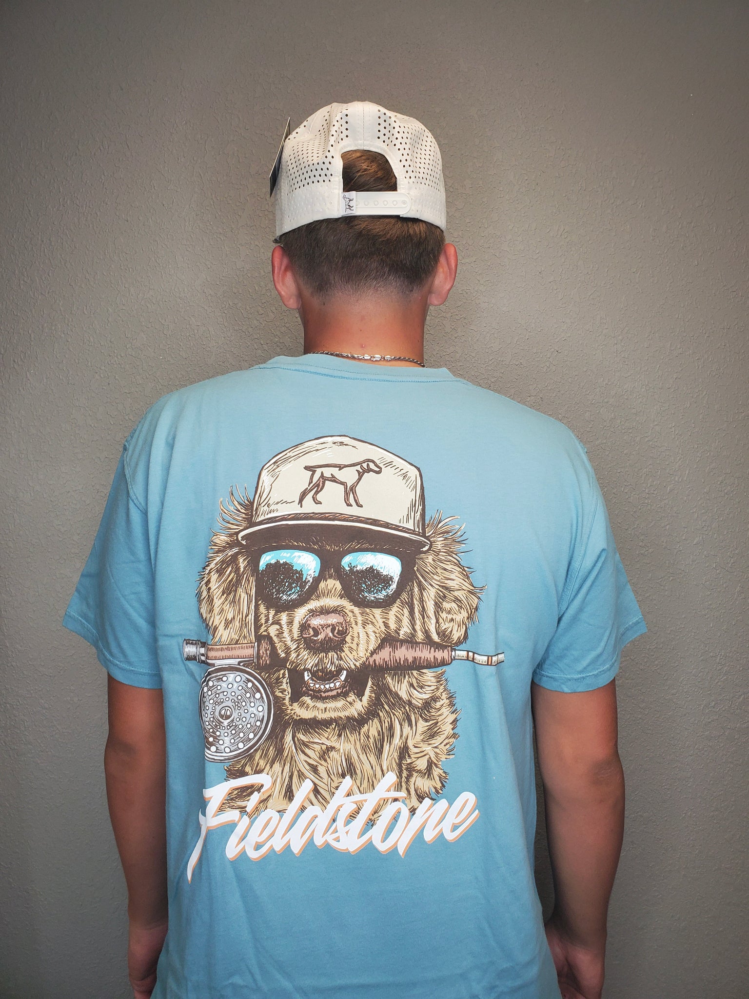 Fieldstone Adult Retriever Reel Tee