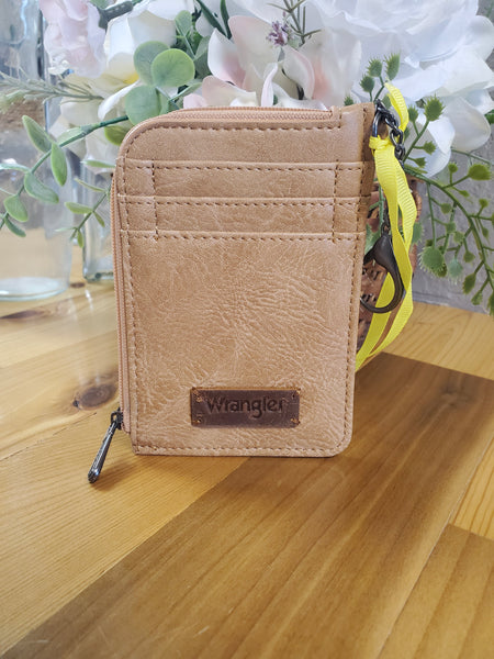 Wrangler Faux Leather Keychain Wallet