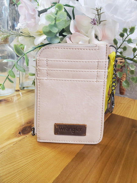 Wrangler Faux Leather Keychain Wallet