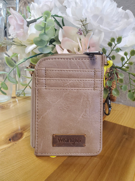 Wrangler Faux Leather Keychain Wallet