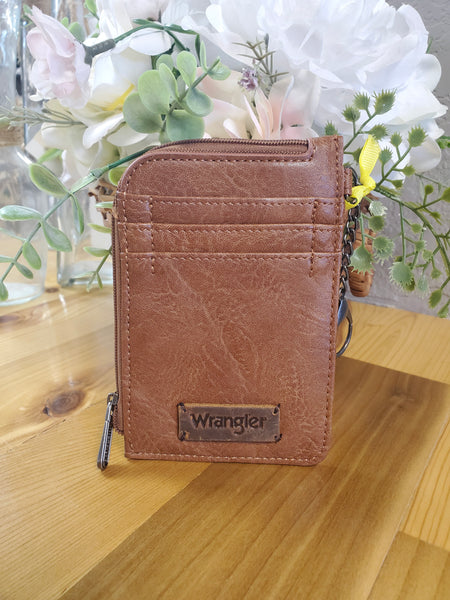 Wrangler Faux Leather Keychain Wallet