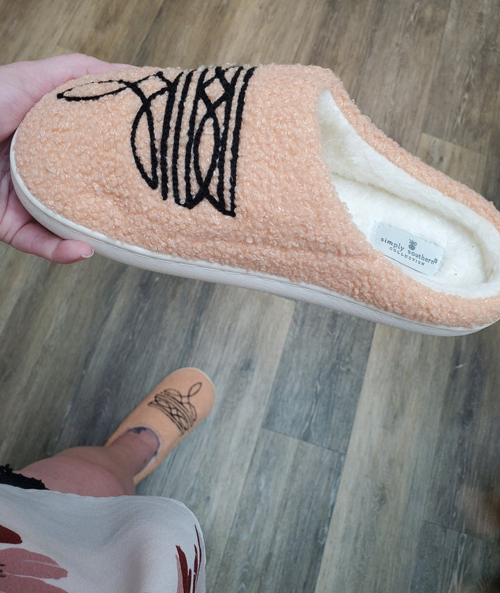 Boot Stitch Slippers