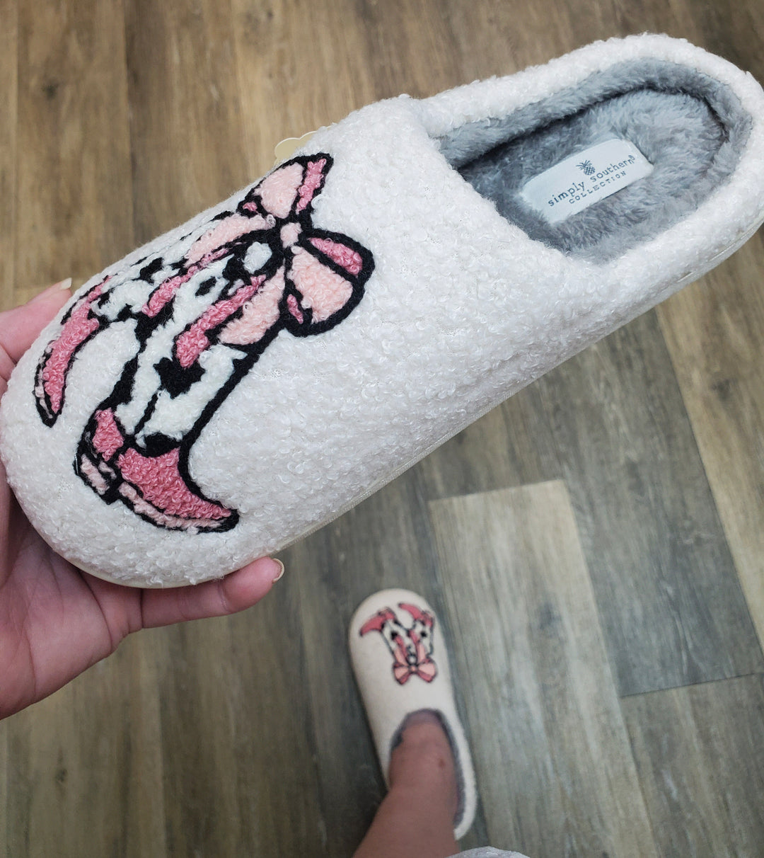 Cowgirl Boot Slippers