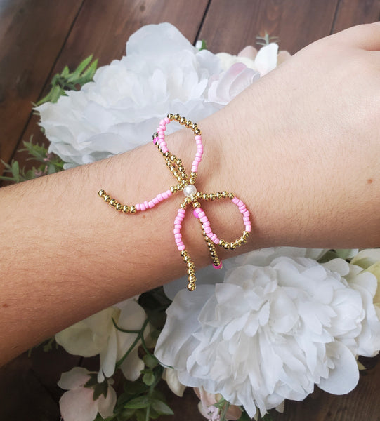 Glam Stretch Bracelets with Pearls