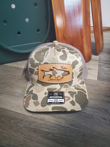 Shoot & Reel Tarpon Burnout Patch Hat