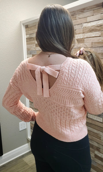 Addi's Openback Sweater