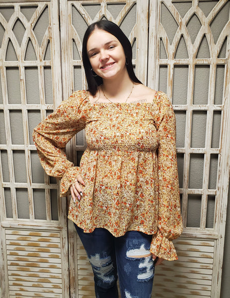 Autumn Bloom Blouse
