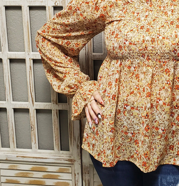 Autumn Bloom Blouse