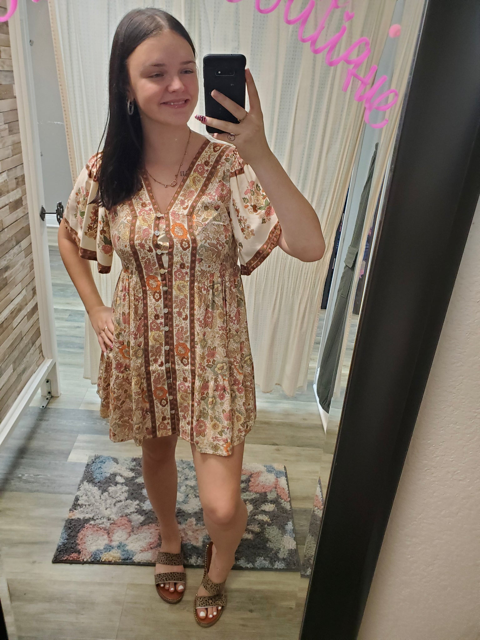 Blossom Breezes Mini Dress