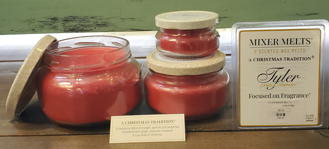 Tyler Candle Company~A Christmas Tradition (starting at $5.00)
