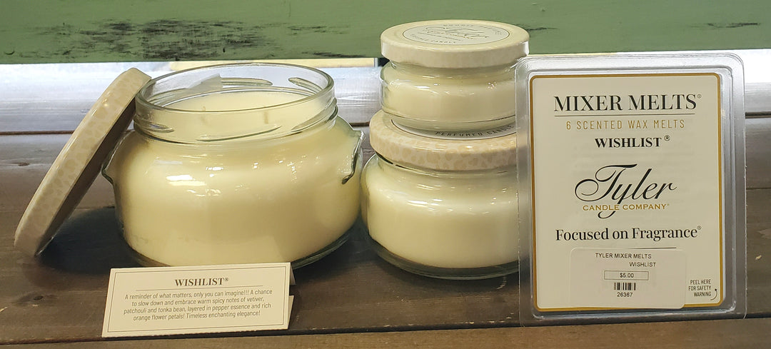 Tyler Candle Company~Wishlist (starting at $5.00)