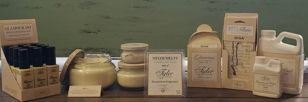Tyler Candle Company~Diva (starting at $5.00)