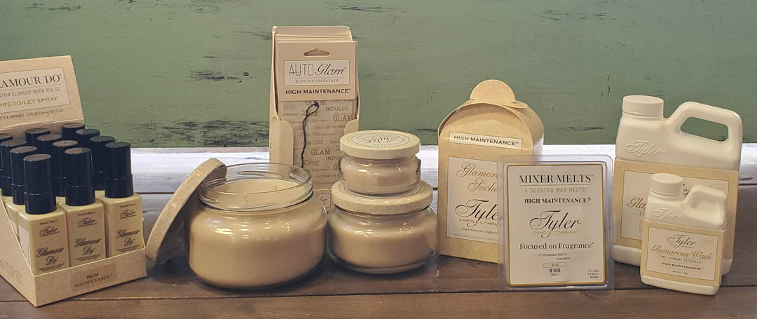 Tyler Candle Company~High Maintenance (starting at $5.00)