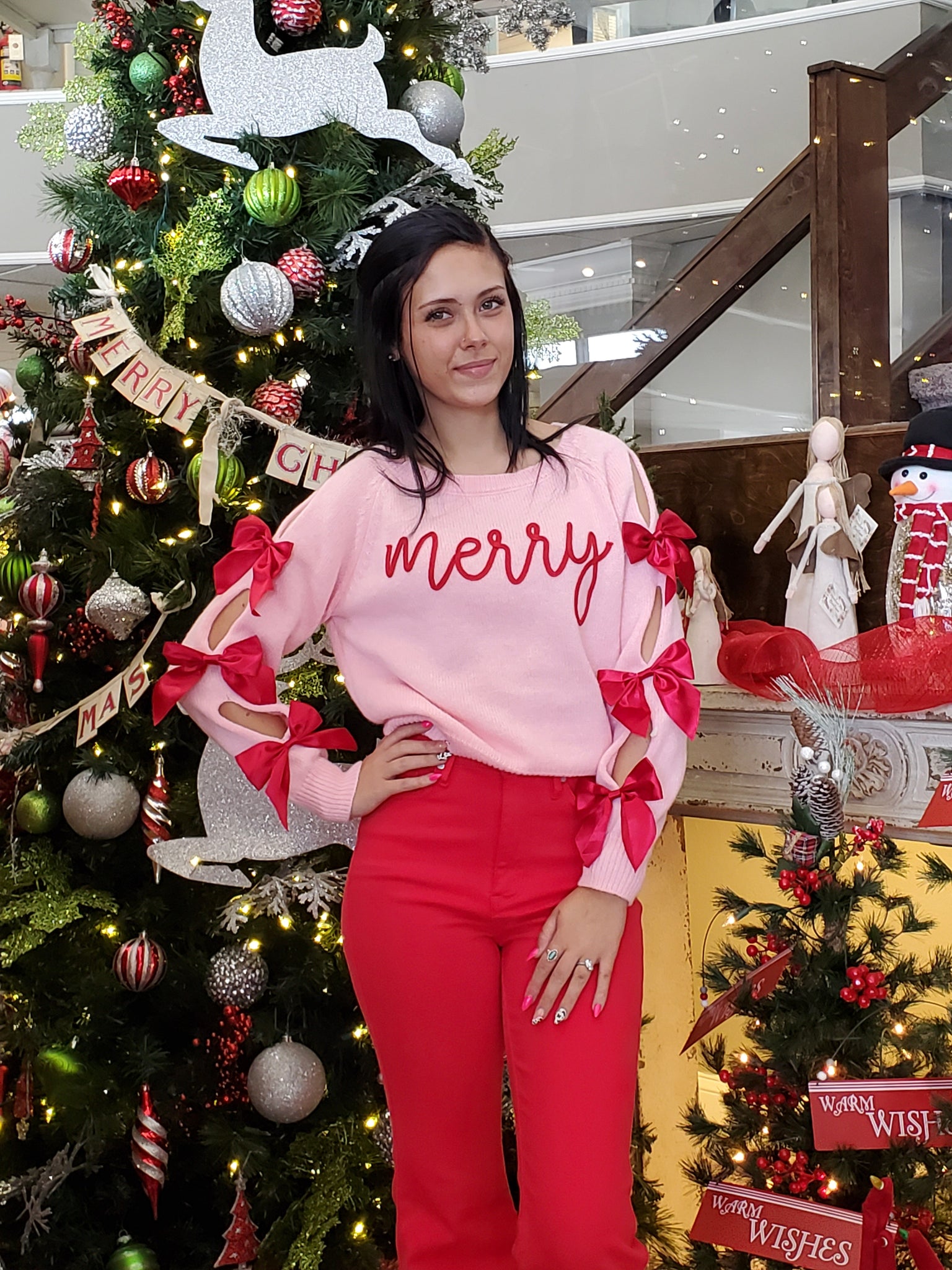 Merry Bows Sweater