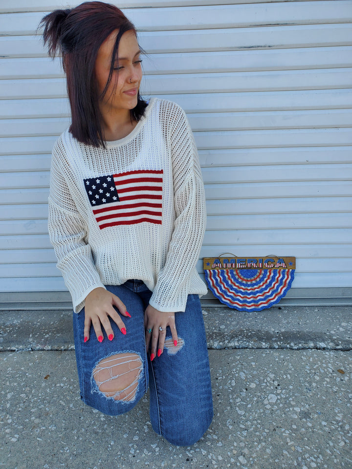 Stars &amp; Stripes Pullover