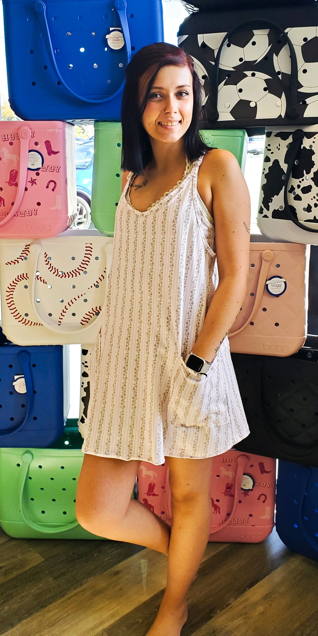 Athleisure Dress with Shorts