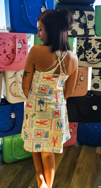 Sea Patch Dress with Shorts