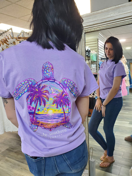 Coastal Paradise Turtle Tee