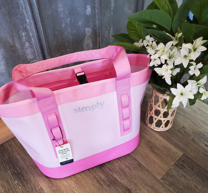 Simply Southern Tough Tote (Pink)
