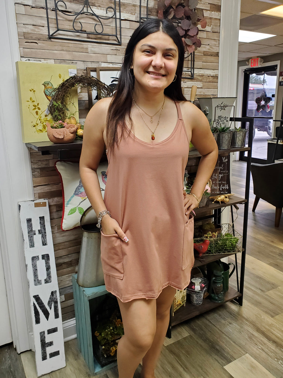 Athleisure Dress with Shorts