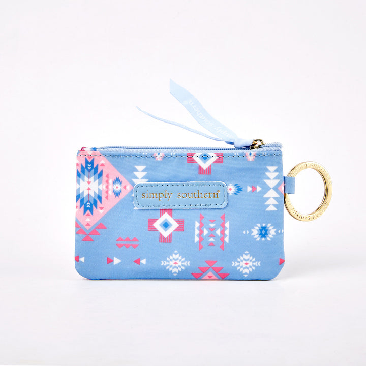 Simply Southern Quilted ID Coin Wallet - Aztec